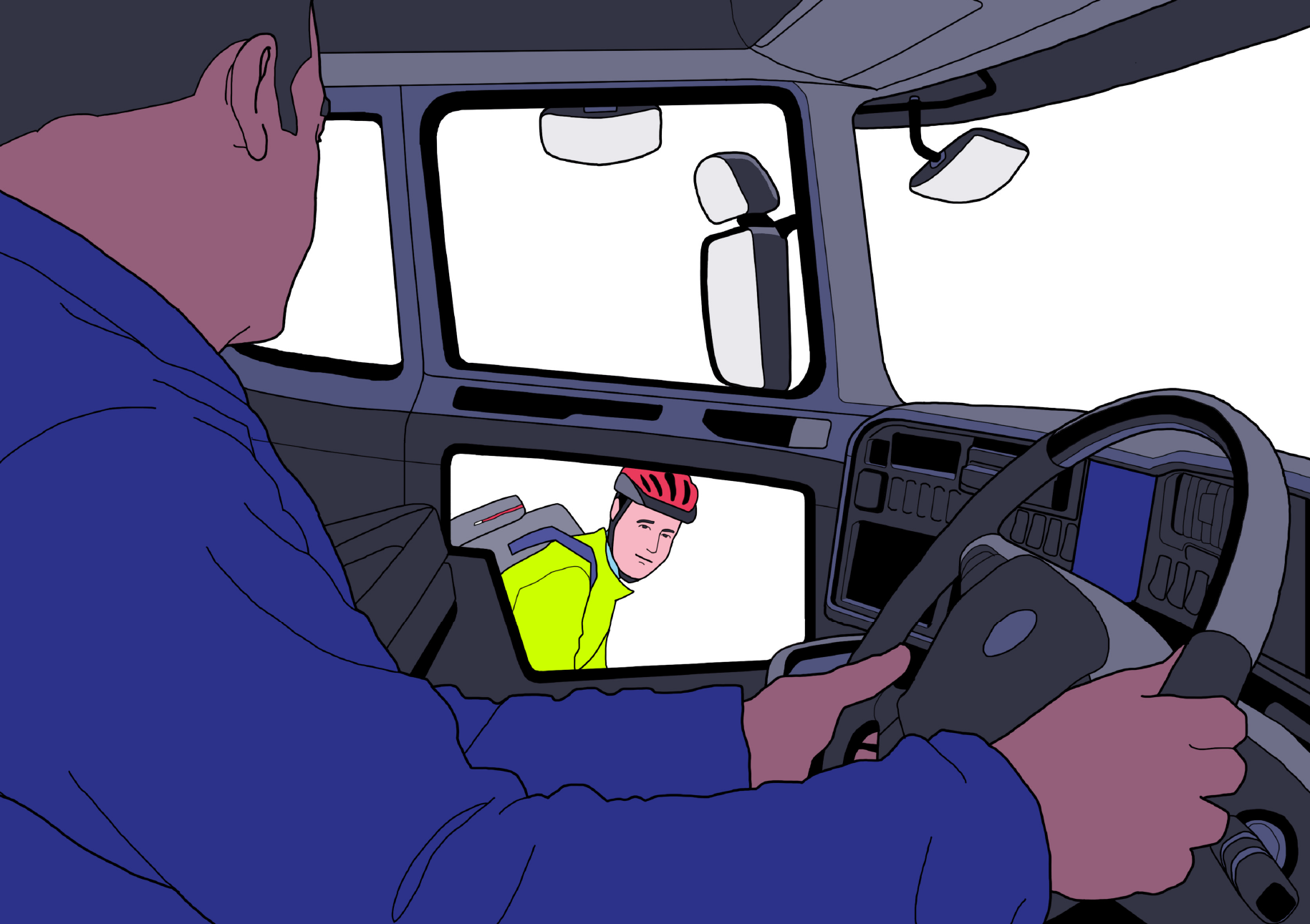 4 Lorry interior with panel_colour