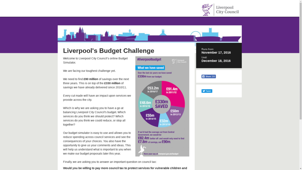 Liverpool's budget engagement with Simulator in 2017